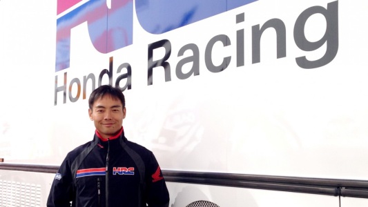 Aoyama collaudatore Honda nel 2015