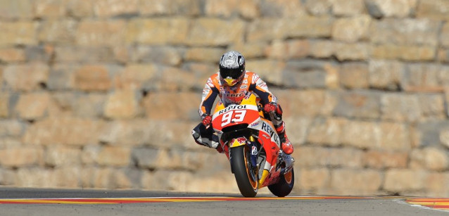 Alcaniz - Qualifica<br />Settima pole dell'anno per Marquez