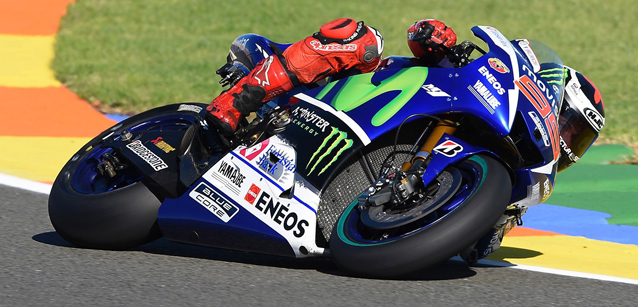 Valencia - Qualifica<br />Lorenzo in pole, Rossi caduto