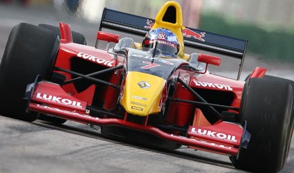 Valencia - 3° turno<br>Mikhail Aleshin ferma la Comtec