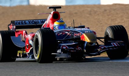 Test a Jerez - 2° giorno<br>Kovalainen leader con la Renault