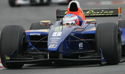 Clivio Piccione e Adam Carroll<br>verso i team PKV e Forsythe