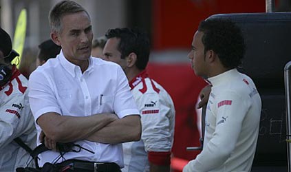 Fernando Alonso e Lewis Hamilton<br>la coppia McLaren del 2007