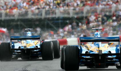 Montreal - Qualifica<br>Strapotere Renault, bene Trulli