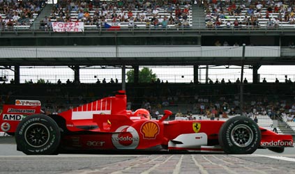 Indianapolis - Qualifica<br>Schumacher torna in pole